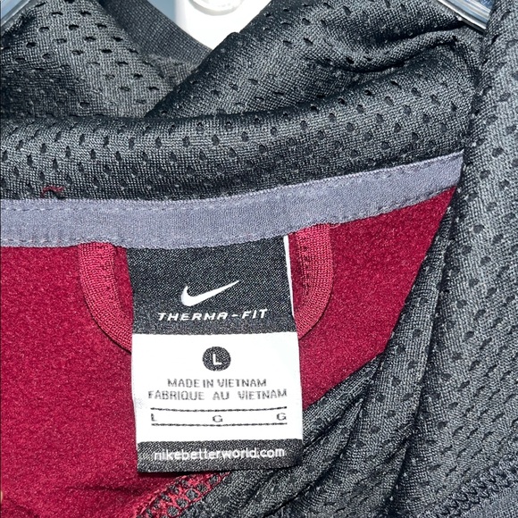 Nike Red and Black Florida State Hoodie - Picture 9 of 9